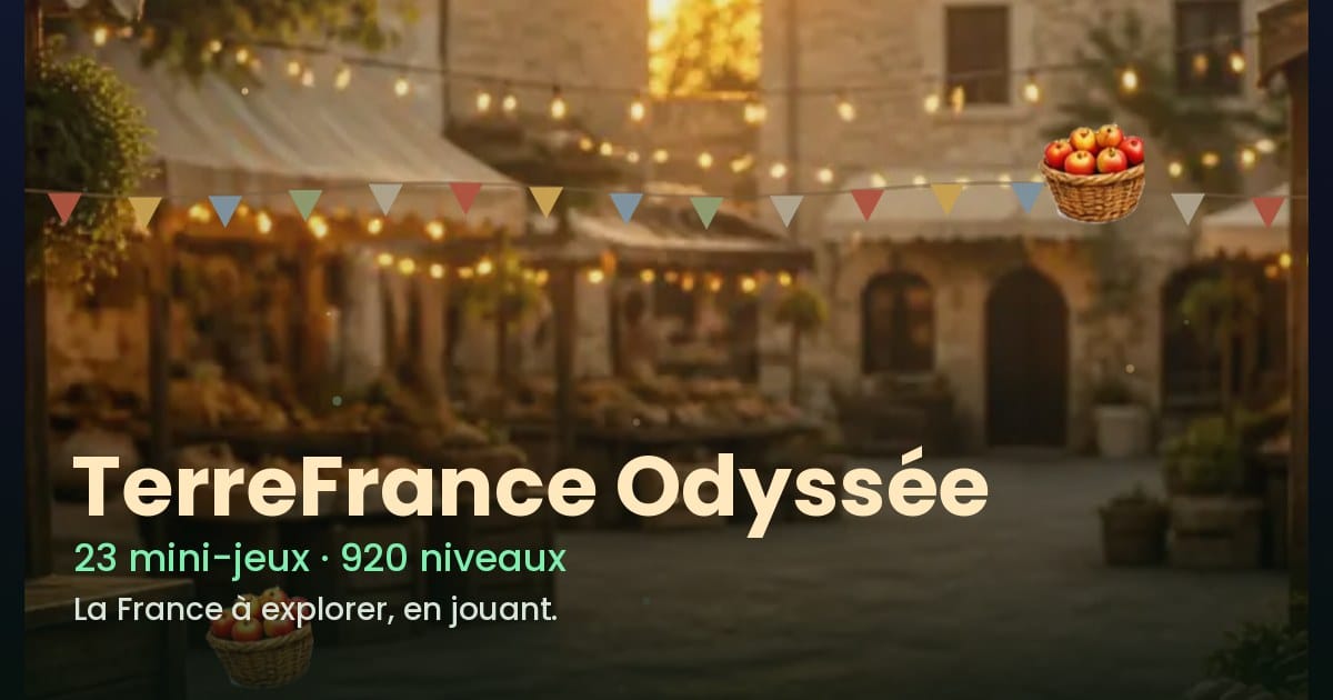 Aperçu du jeu TerreFrance Odyssée